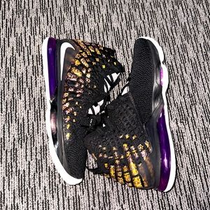 Nike Lebron 17 Lakers size 11.5 Worn no box
